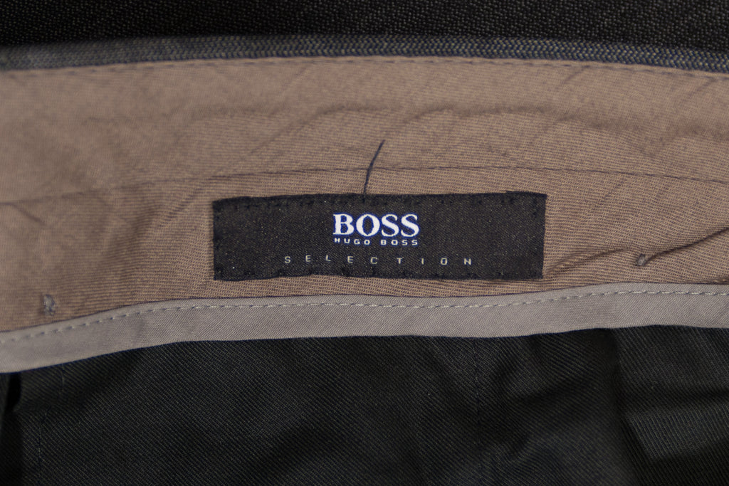 Hugo Boss Selection Medium Grey Tower1 Wool Pants