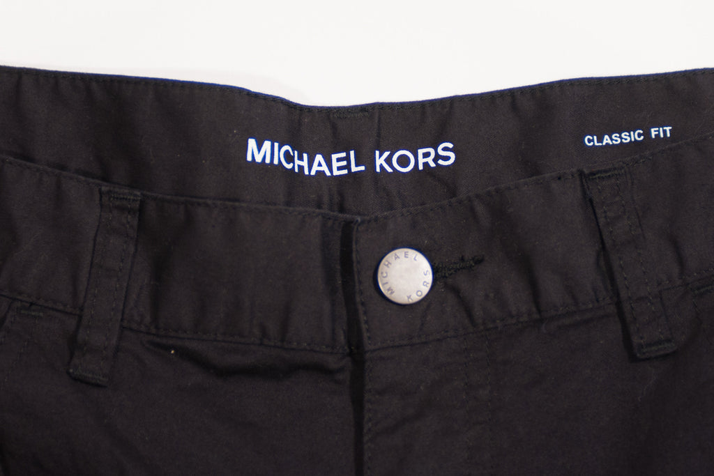 Michael Kors Black 5 Pocket Cotton Blend Pants
