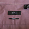 Hugo Boss Light Plum Italian 2Ply Cotton Twill Enzo Shirt