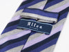 Altea Purple Striped Silk Blend Tie. Luxmrkt.com menswear consignment Edmonton