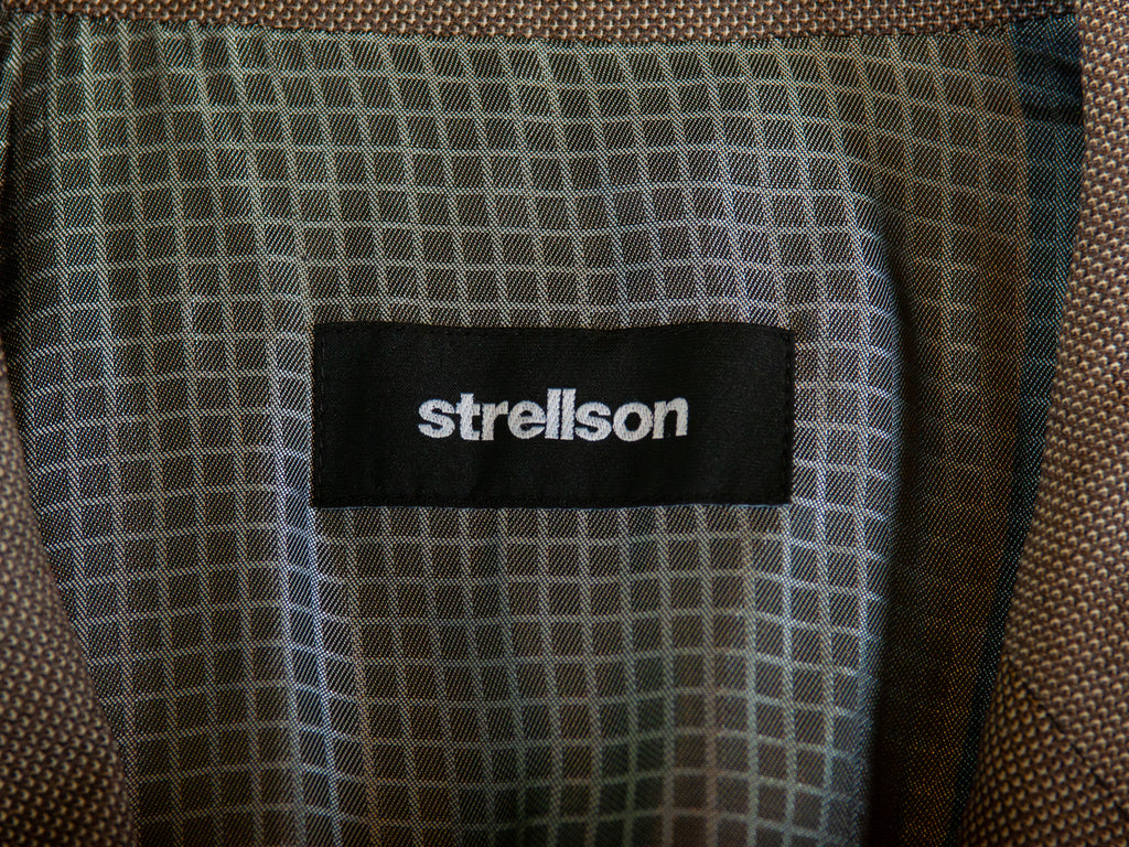Strellson Premium Grey Birdseye Rick Blazer for Luxmrkt.com Menswear Consignment Edmonton