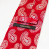 Valentino Red Paisley Silk Tie