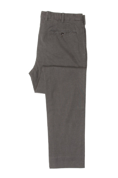 PT01 Gray Twill Slim Fit Stretch Chinos