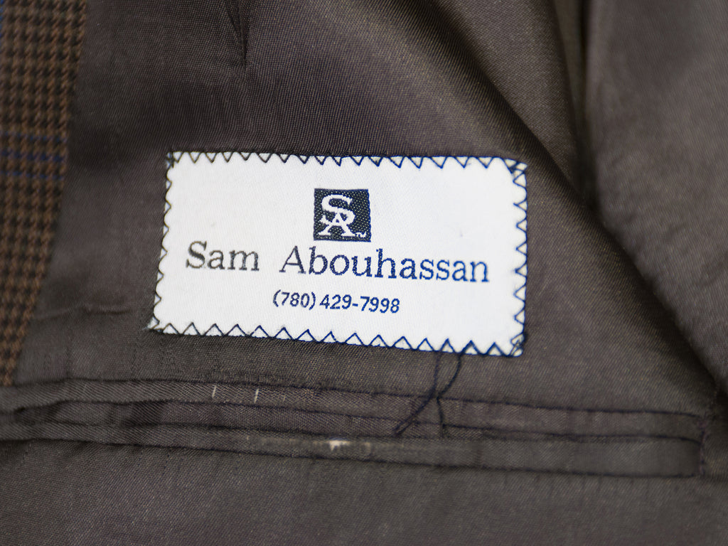 Sam Abouhassan Tessitura di Quaregna Ghione blazer. Luxmrkt.com Menswear Consignment Edmonton.
