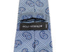Holt Renfrew Blue Paisley Glen Check Silk Tie