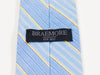 Braemore Light Blue Stripe Silk Tie